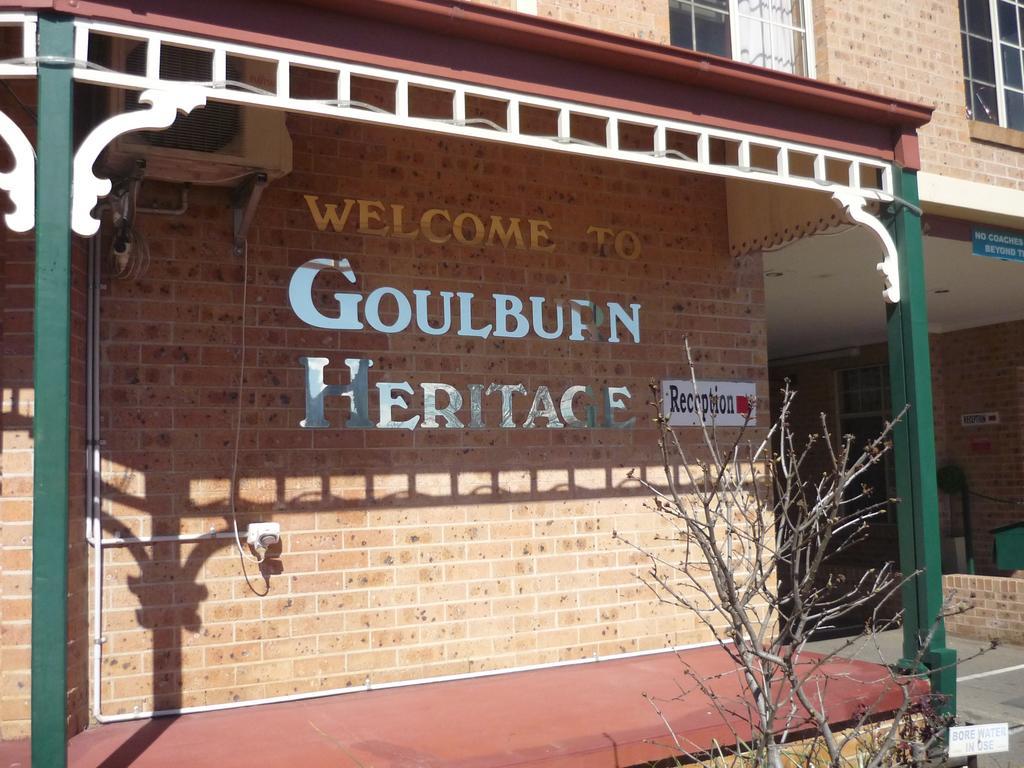 Heritage Motor Inn Goulburn Exteriör bild