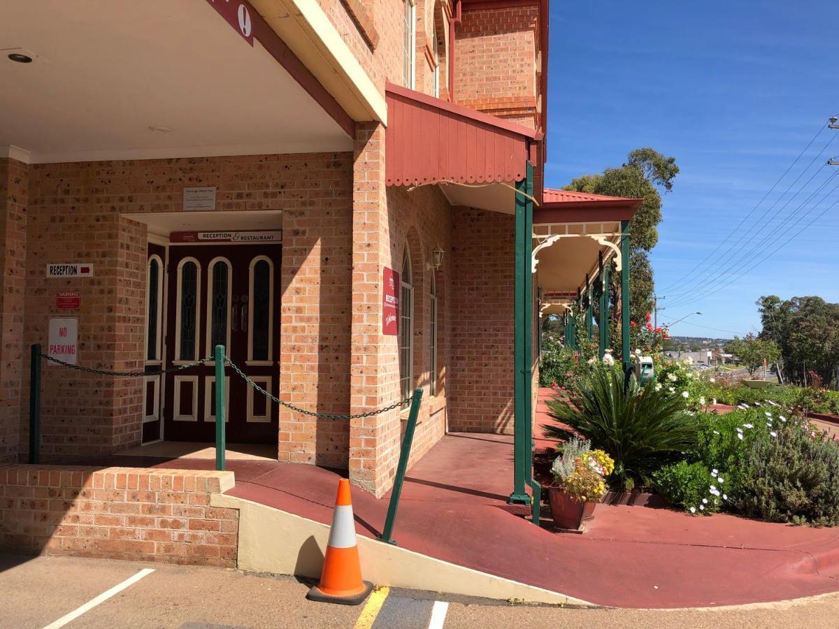 Heritage Motor Inn Goulburn Exteriör bild